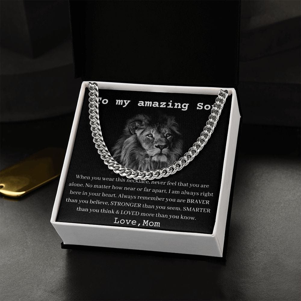 [Almost Sold Out] To My Amazing Son - Cuban Link Chain - Limited Time Offer!!