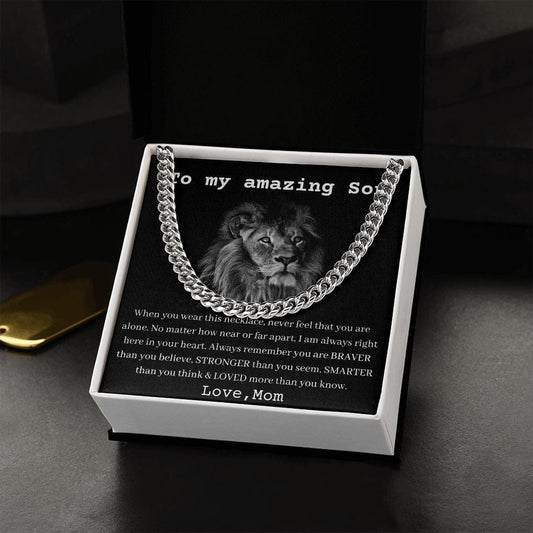 [Almost Sold Out] To My Amazing Son - Cuban Link Chain - Limited Time Offer!!