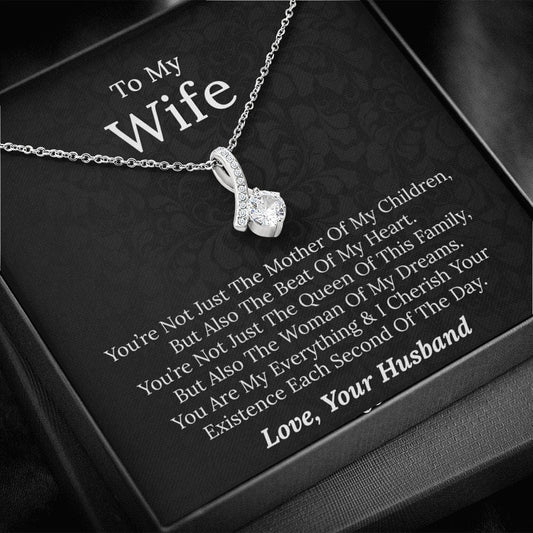To My Wife - You're Not Just - Alluring Beauty Necklace
