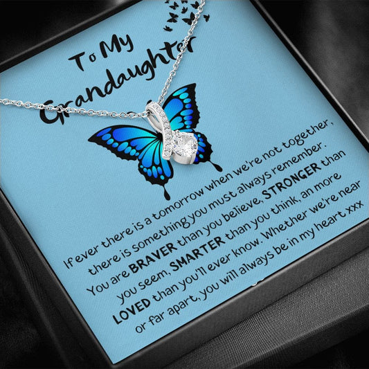 To My Granddaughter Butterflies