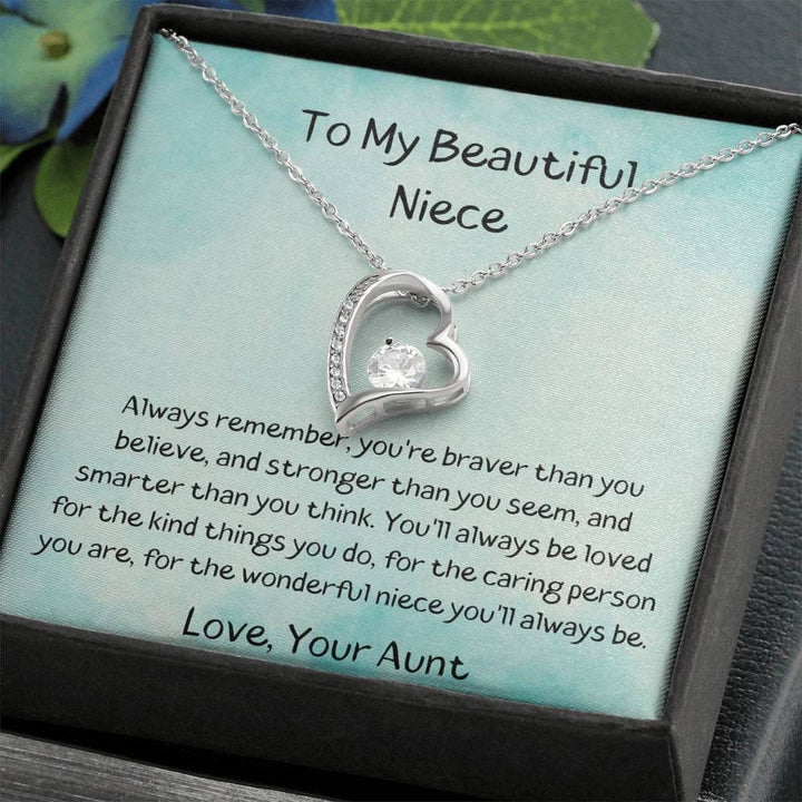 Gift for Flower Girl - Forever Love Necklace – belovedgiftsco