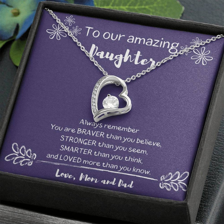 Love Knot Necklace - Hiking - To My Girlfriend - Your Forever & Always -  Gifts Holder