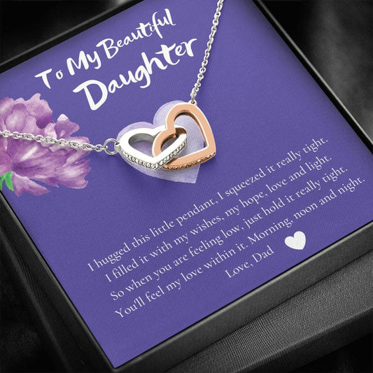 To My Beautiful Daughter Purple Heart