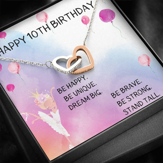 Happy 10th Birthday - Be Happy - Ballerina