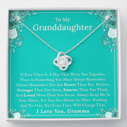 To My Granddaughter - I Love You - Gramma