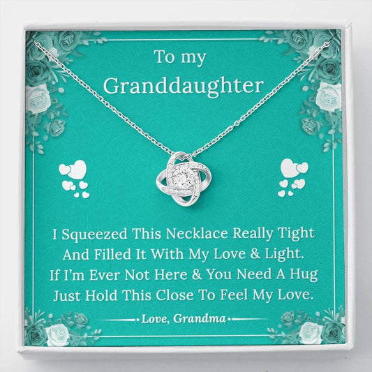 To My Granddaughter - Love Knot - Love Grandma