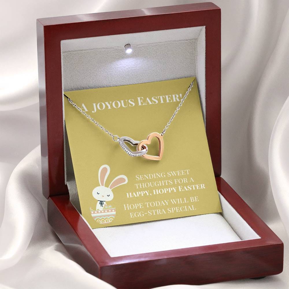 A Joyous Easter - Interlocking Hearts Necklace
