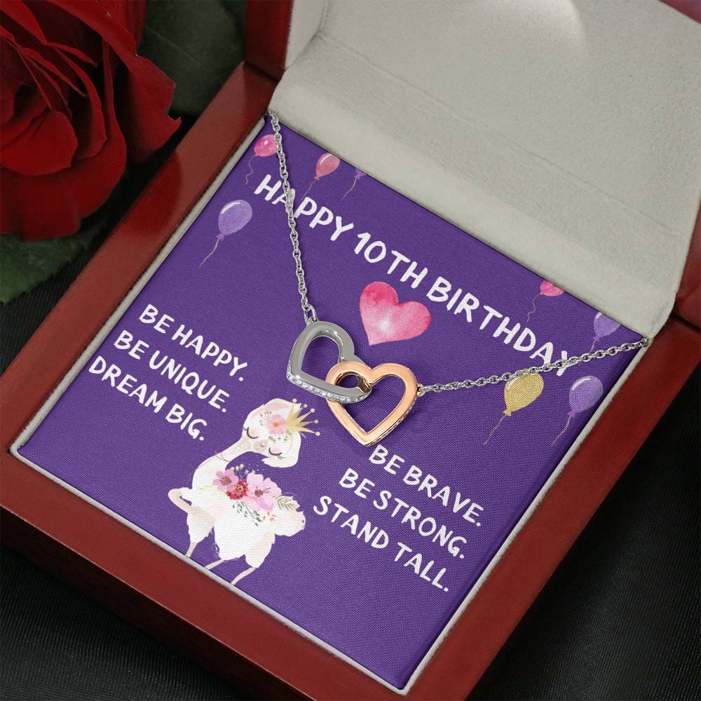 Happy 10th Birthday - purple
